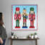 Three Nutcrackers II - reproduction d'art sur toile-2025675121-2025675130