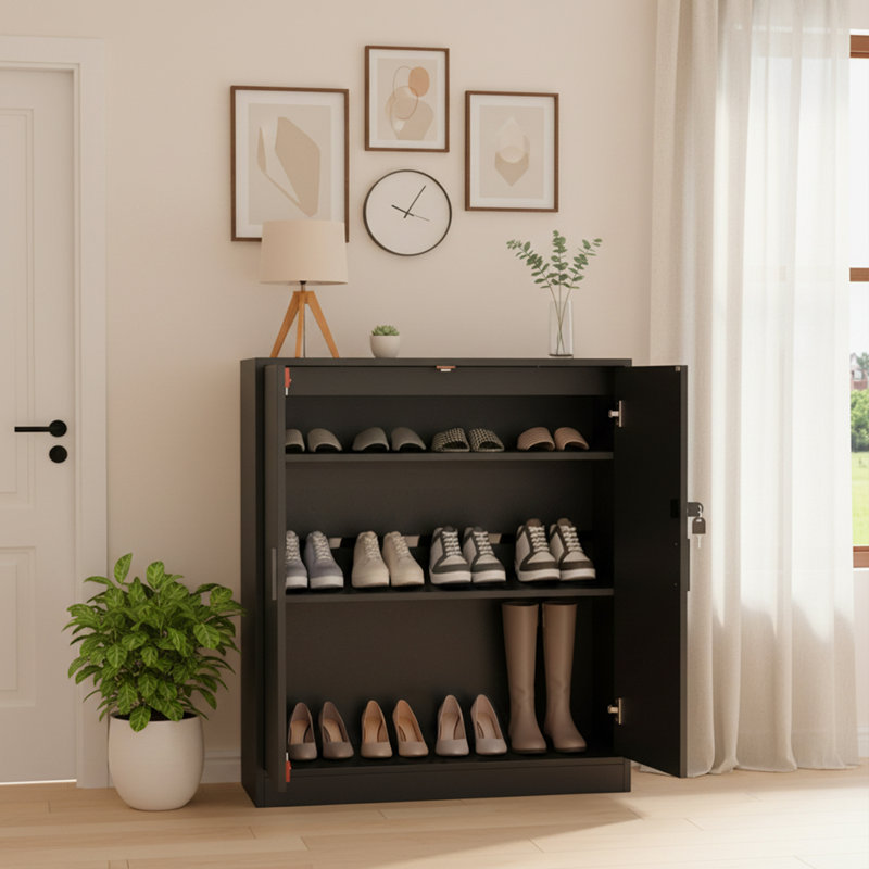 12 Pair Shoe Storage Cabinet