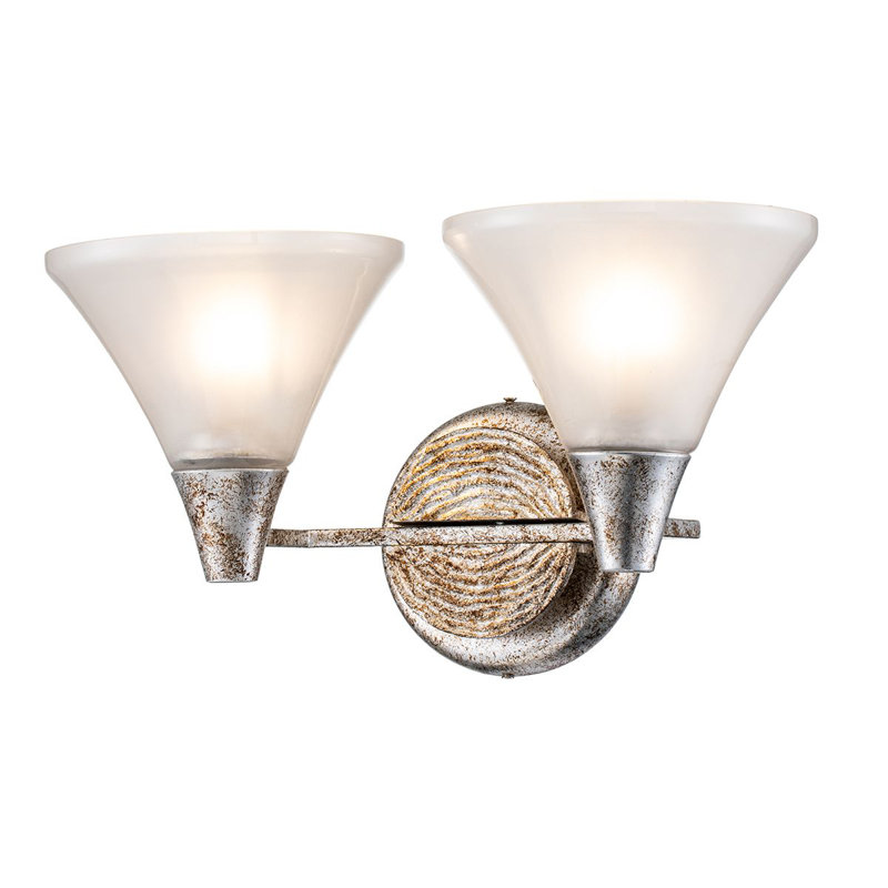 Lemoine 2 - Light Vanity Light, Silver Leaf 