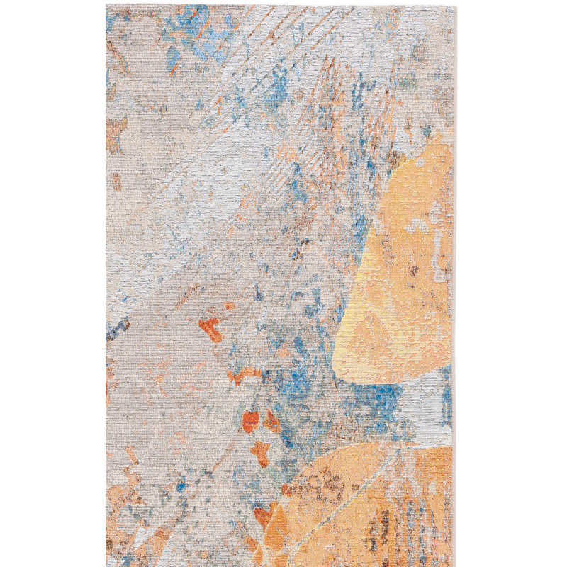 Tapis d'intérieur / extérieur à motif abstrait 500 Barbados, Rectangle 8 pi 0 po x 10 pi 5 po