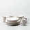 Fortessa Bordo Stoneware, 16 Piece Dinnerware Set (Service for 4), Ivory