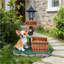 Sitting Chihuahua Dog Planter Statue