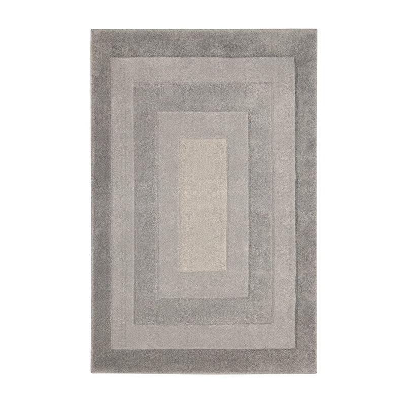 NEWPORT BORDER GREY , Rectangle 160 x 230cm