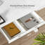 Bureau debout à hauteur ajustable en verre Seila, bureau d'ordinateur avec tiroir, port USB et port de type C-1314145702-1314145704