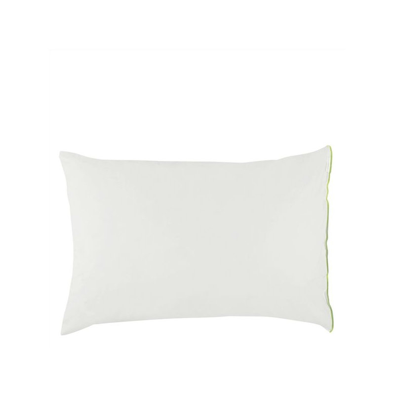 Astor Pillow Case, Standard, Bianco