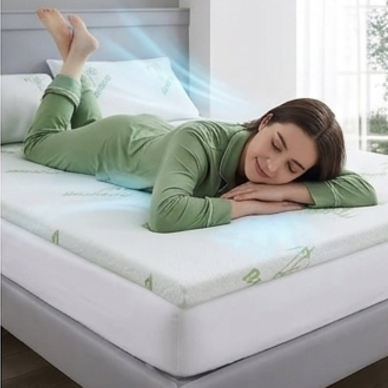2.5cm Memory Foam Mattress Topper, Kingsize (5')
