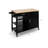 Domenique Solid Wood Top Kitchen Cart-882127542