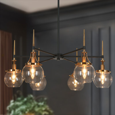 Five-Light Rustic Modern Pendant
