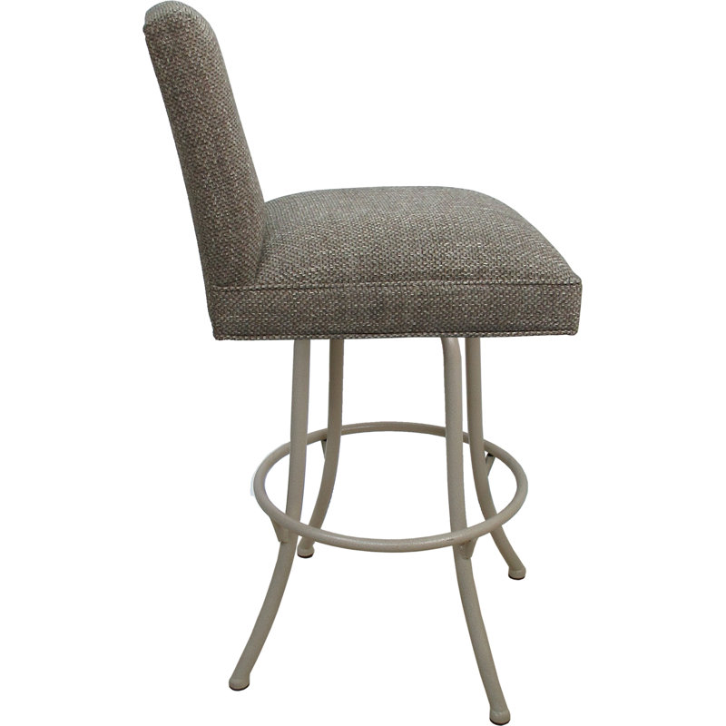 Cuve, Tabouret de bar (siège d’une hauteur de 34 po), Brun / Beige, Black
