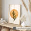 «Botanical Leaf and Sun Bohemian», reproduction d'art non encadrée-128485558