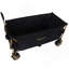 Très grand chariot utilitaire pliable très long de 51 pouces - capacité de 480 lb, cadre ultra-stable breveté, pliage 1: 6 pour économiser de l'espace et roues tout-terrain de 7 po, aucun assemblage requis, noir