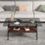 3-Piece Coffee Table and End Table Set with Grey Tempered Glass – Modern