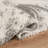 Serene Ivory & Gray Abstract Shag Modern Rug-237298751-237298750