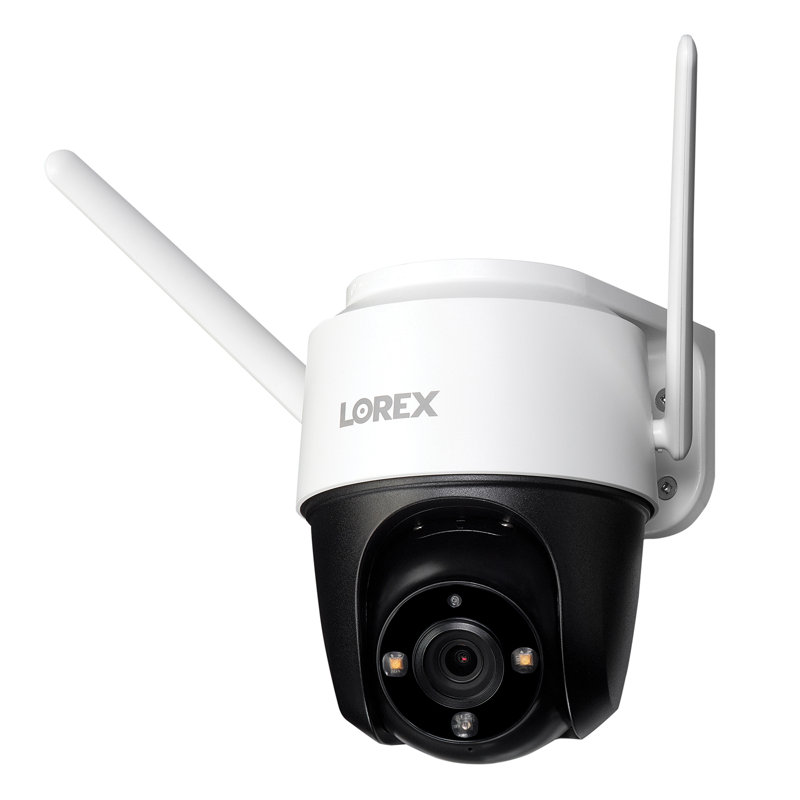 Lorex White 2K Pan-Tilt Outdoor Wi-Fi Security Camera