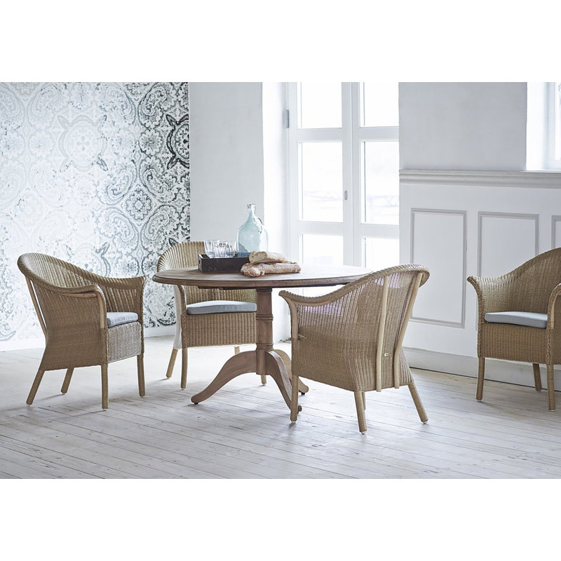 Antipus Teak Round Solid Wood Dining Table