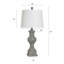 Lampe de table en résine Hulda-339168627