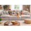 7 Seater Corduroy Sofa Bed-418092308
