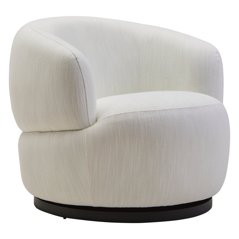 Bordo Upholstered Accent Chair, Cream