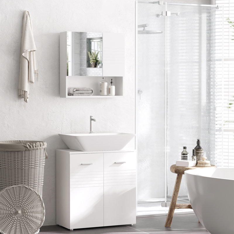 Arvill Bathroom Storage Furniture Set