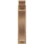 Figurine de style traditionnel en simili bois brut Timberthane, l 6 po x P 20 po x H 28 po, brun clair-89128365