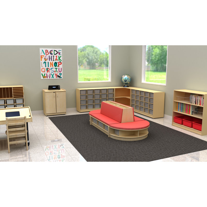 Jonti-Craft® Quad Tablet Table - Mobile