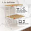 Fulloon 67cm H x 54cm W Printer Stand-1973981844