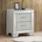 Elegant Silver Champagne Accent Table