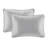 Oversized Grey King Bedspread With Reversible Quilting & Cotton Fill Feature And Long-Lasting