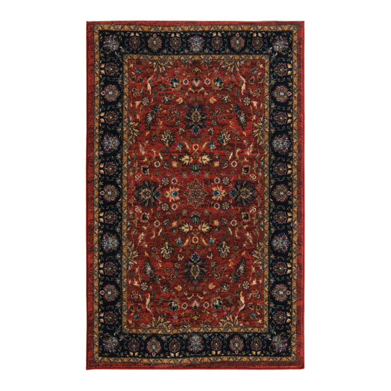 Abisha Oriental Indoor Rug, Rectangle 3'3" x 5'3"