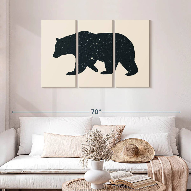 Bar Bear, H 28 po x l 45 po