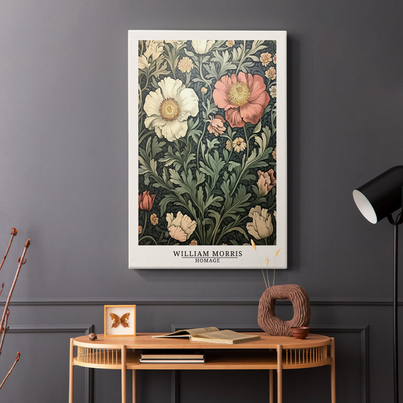 WM MORRIS Series CMXLVI -Gallery Wrapped Cavas, 36" H x 24" W