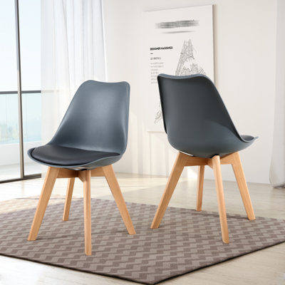 Chaise d'appoint rembourrée Pascal