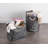 PAPER BIN LUREX RECTANGLE SMALL 11x10x9