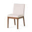 Chaise d'appoint en bois massif rembourrée Corriveau Cupp-31578488-31578484-108709782