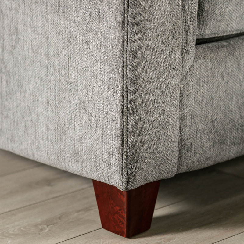 Causeuse Boudrow, Chenille graphite