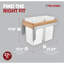 Poubelle escamotable en bois Rev-A-Shelf -87351295-87351296