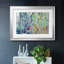 Papillons de pluie - Encadré - Sous passe-partout et encadré sous verre acrylique, grande décoration murale pour le salon-2146251684-2146251691