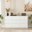 Commode double moderne avec tiroir White-1424856491-1418559570