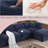 Wilroy 6-Piece Reversible U-Shaped Sectional -759022791