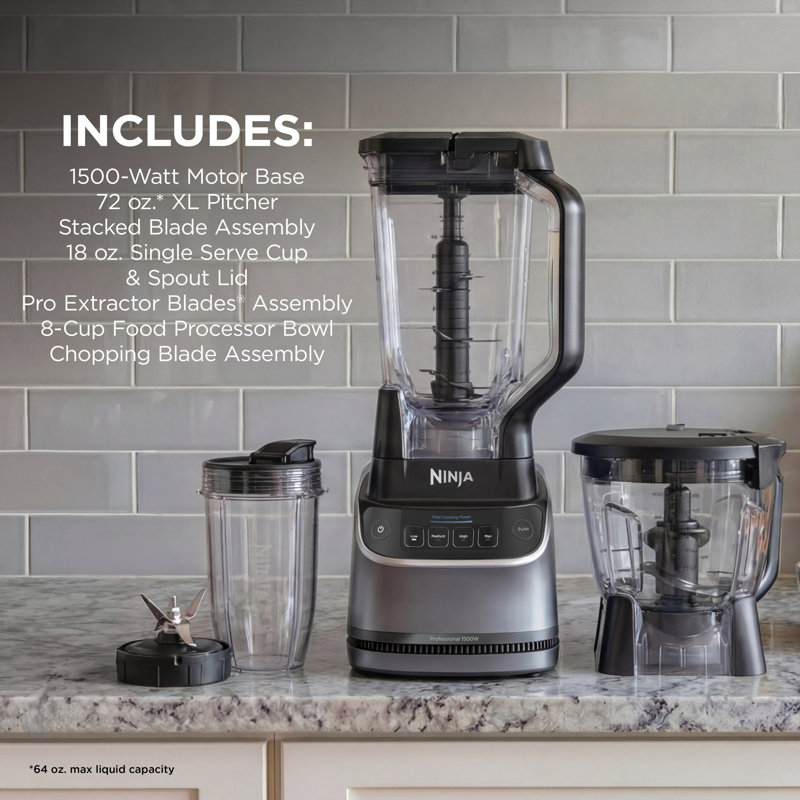 Ninja UltraCrush Blender and Food Processor