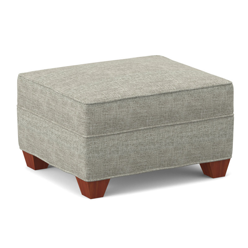 Repose-pieds rectangulaire large de 26 po Phillips, BM cerise, Quartz Archetype