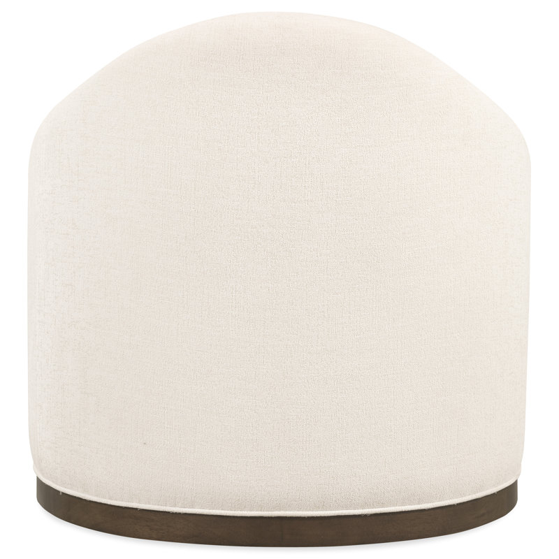 Cora Swivel Barrel Chair, Beige