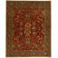 Tapis traditionnel rouge et bleu 9 x 12