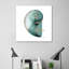 Shinny Calm Snail - Wrapped Canvas Print-395600409