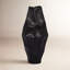 Vase en grès unique, bleu sarcelle, fantaisie, couleur unie, design texturé, pièce décorative parfaite-643816509-643816483