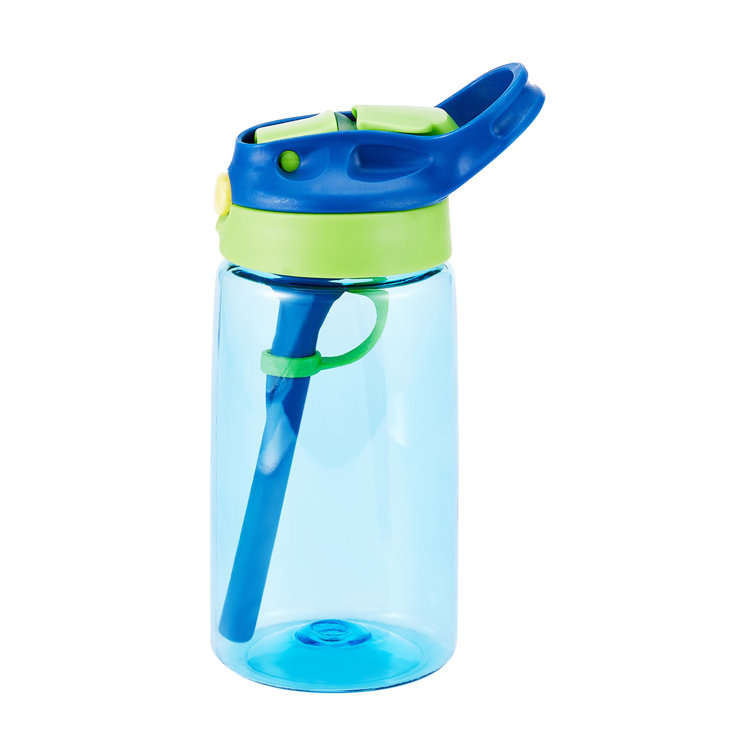 NAOFU 16oz. Plastic Water Bottle Straw
