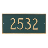 1-Line Wall Address Plaque