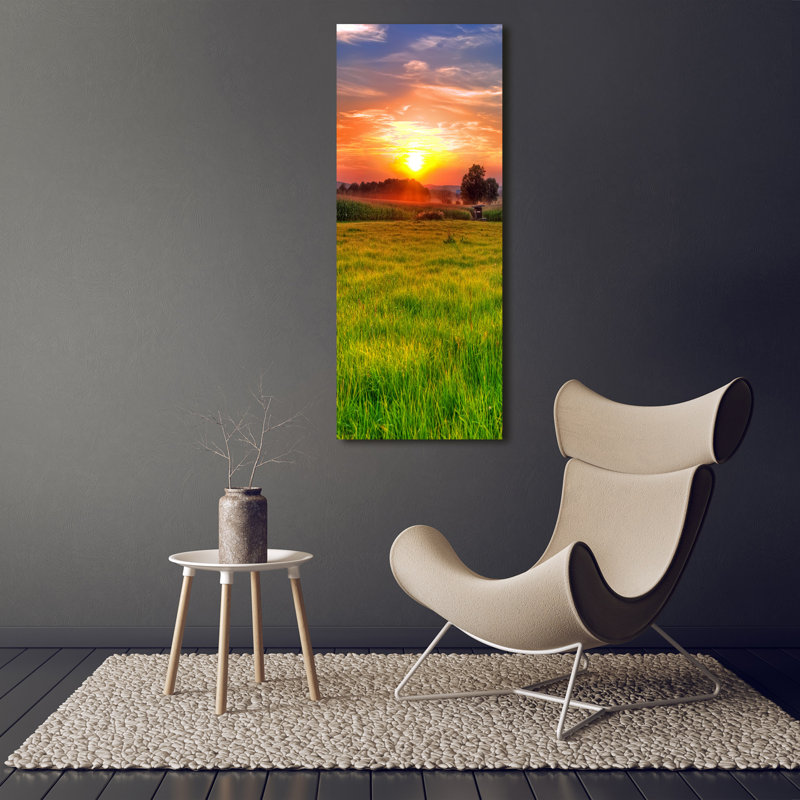 Sunset - Wrapped Canvas Print