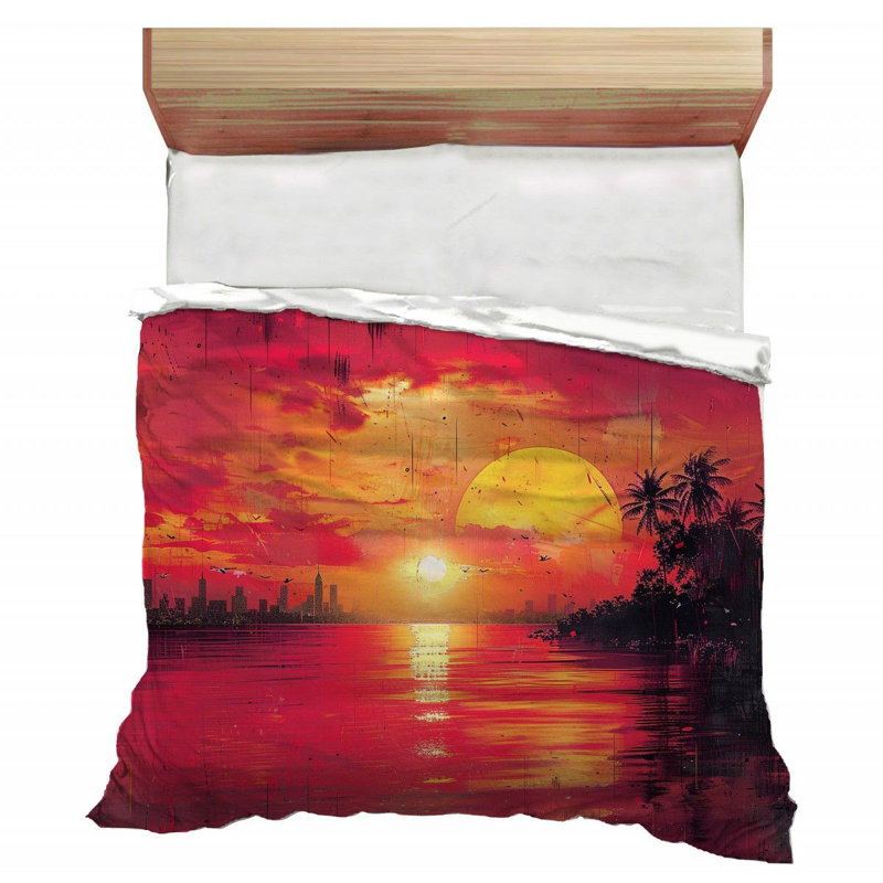 Trendy Floral Plush Bedding, Twin Comforter