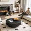 Table basse ronde en MDF avec rangement-826649743-826649729